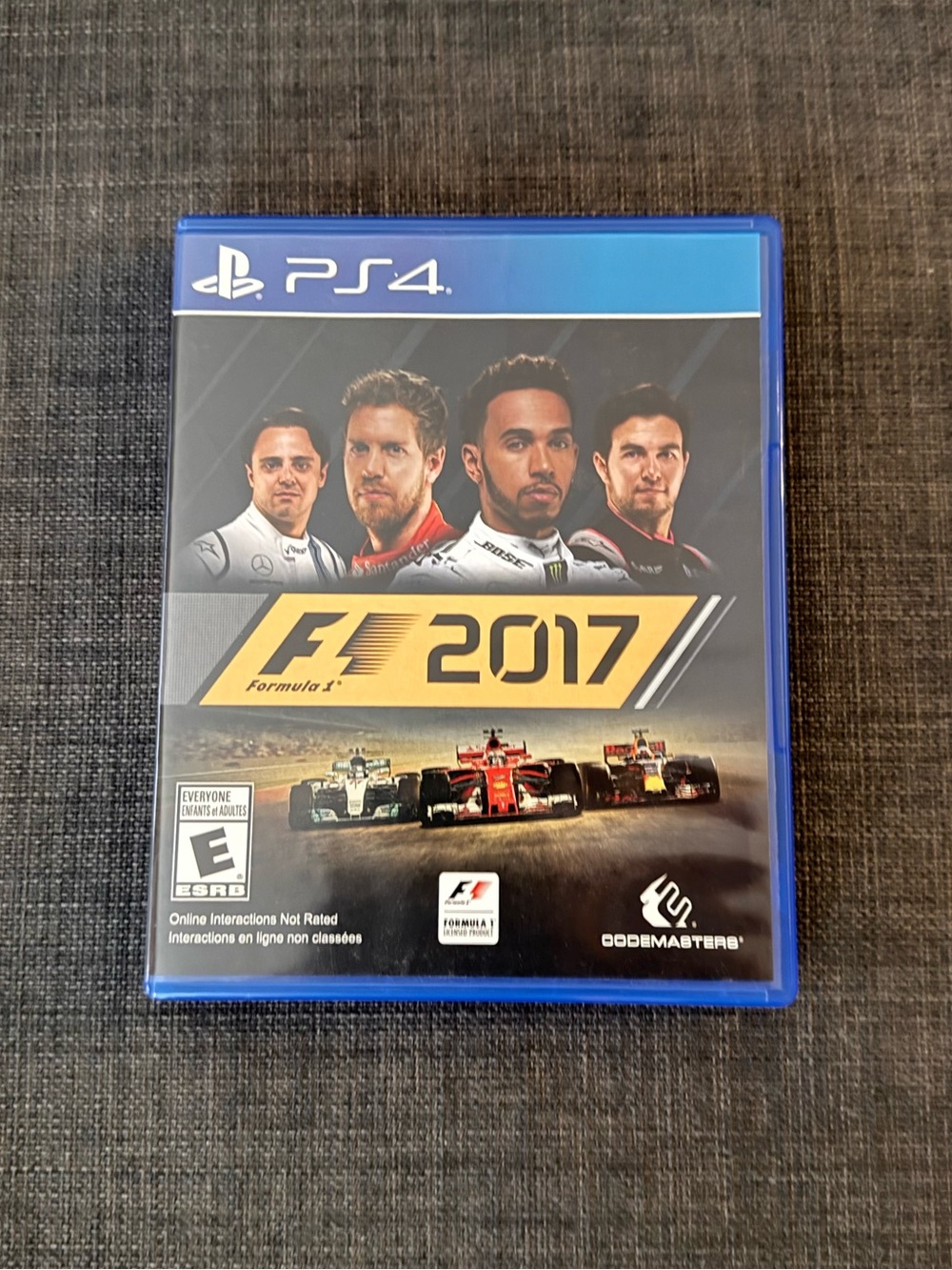 F1 2017 Sony PS4 Game Complete Playstation 4